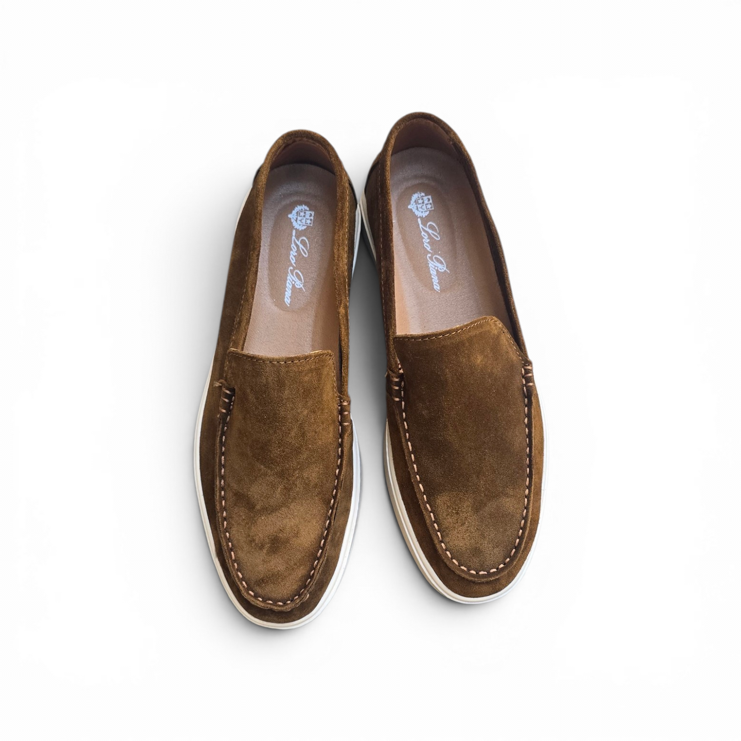 Loafers Tobacco Cuir Daim