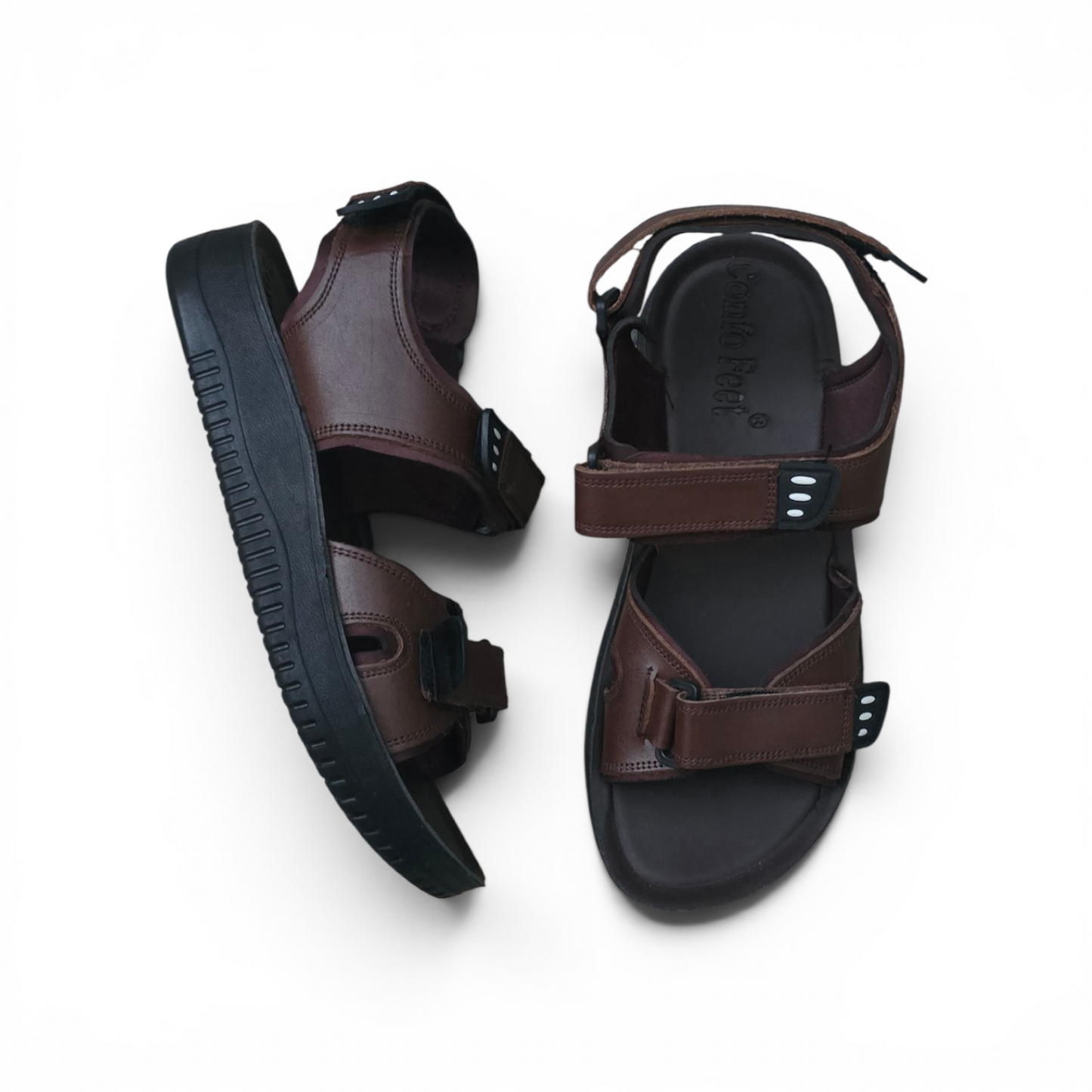 Sandales orthopedique P1 Marron