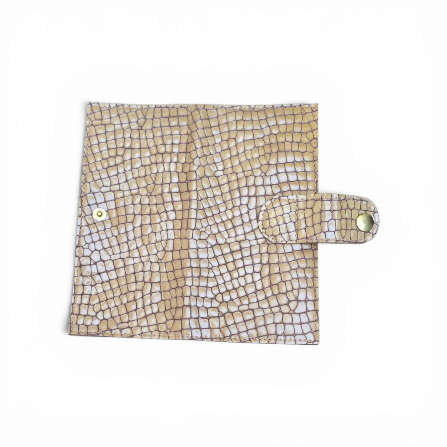 Pochette Croco Sable