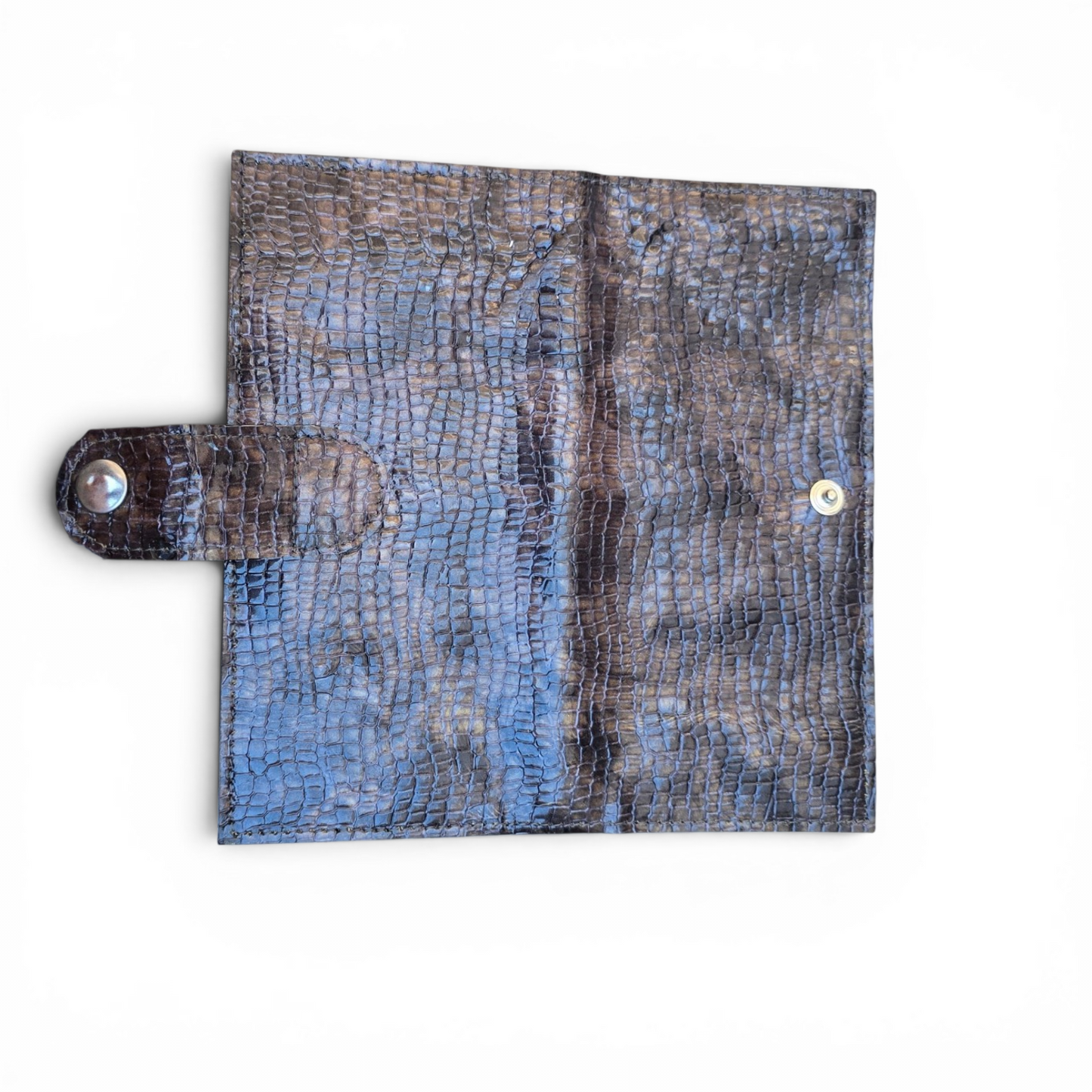 Pochette Croco Bronze