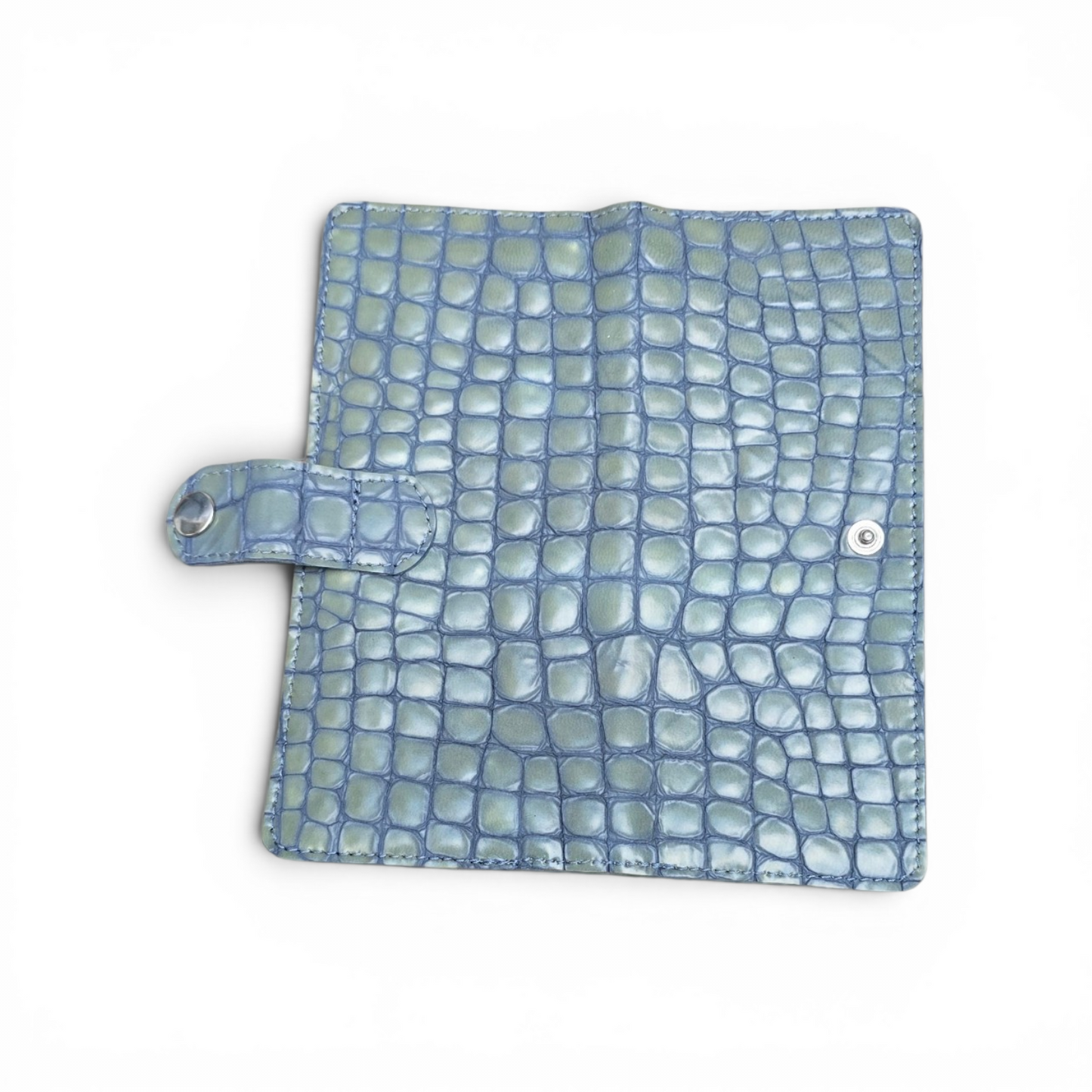 Pochette Croco Lagon