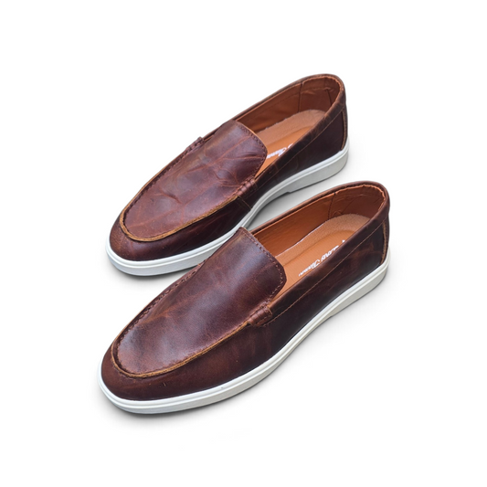 Loafers Héritage Cuir Pull-Up