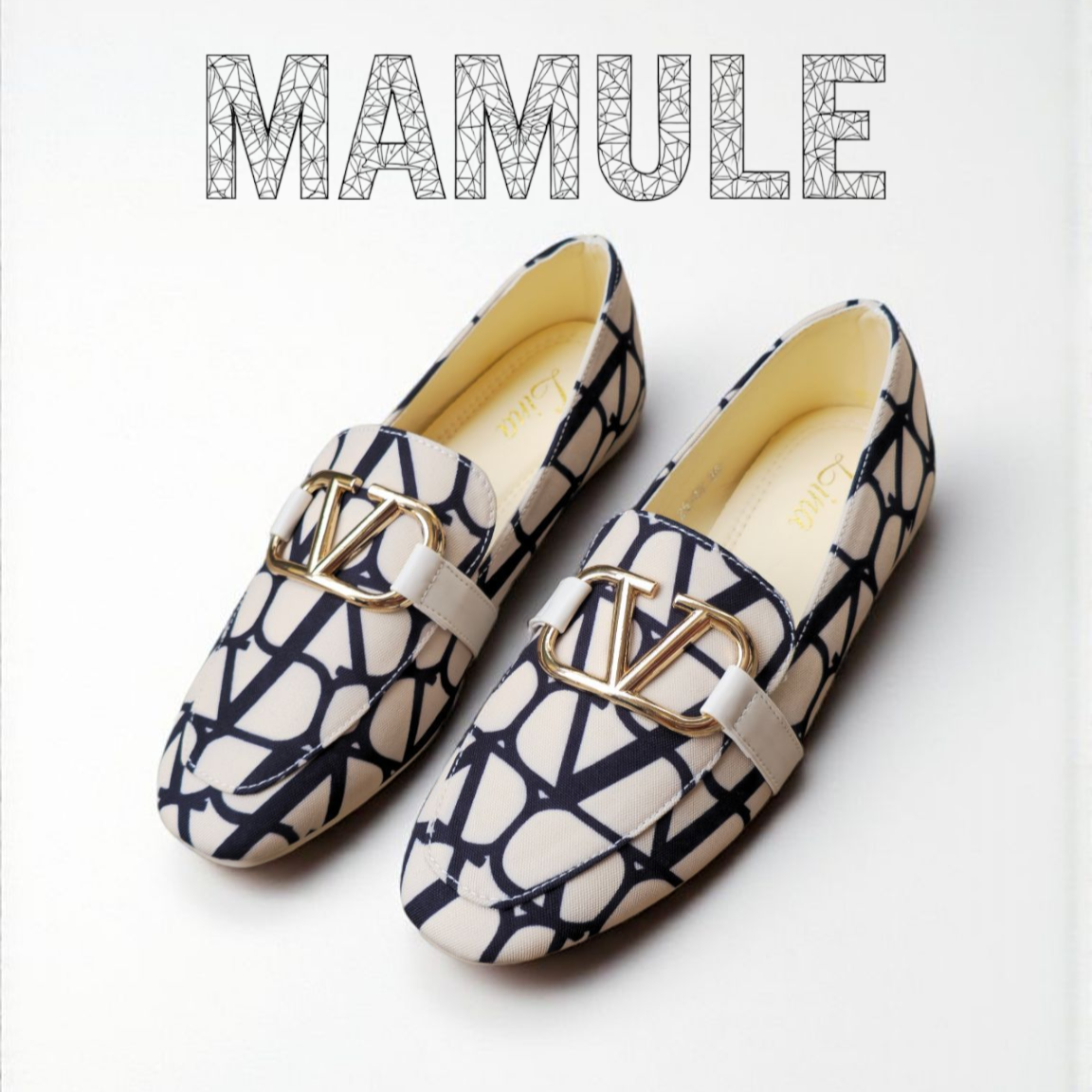 Mocassin VLTN Azzurro