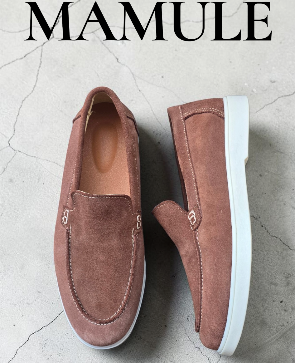 loafers Taupe Cuir Daim