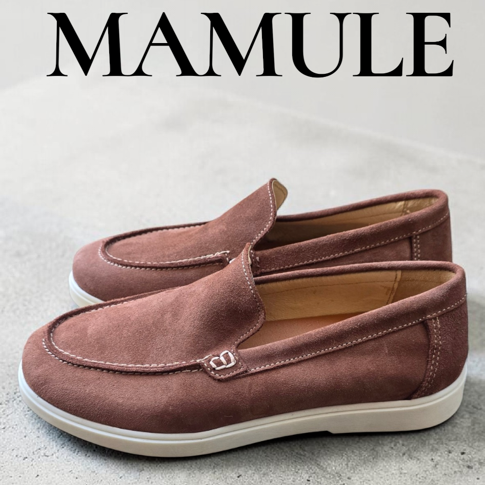 loafers Taupe Cuir Daim