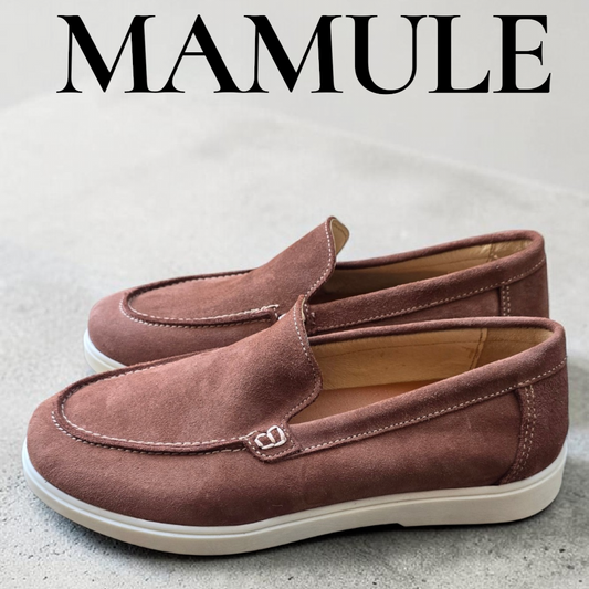 loafers Taupe Cuir Daim