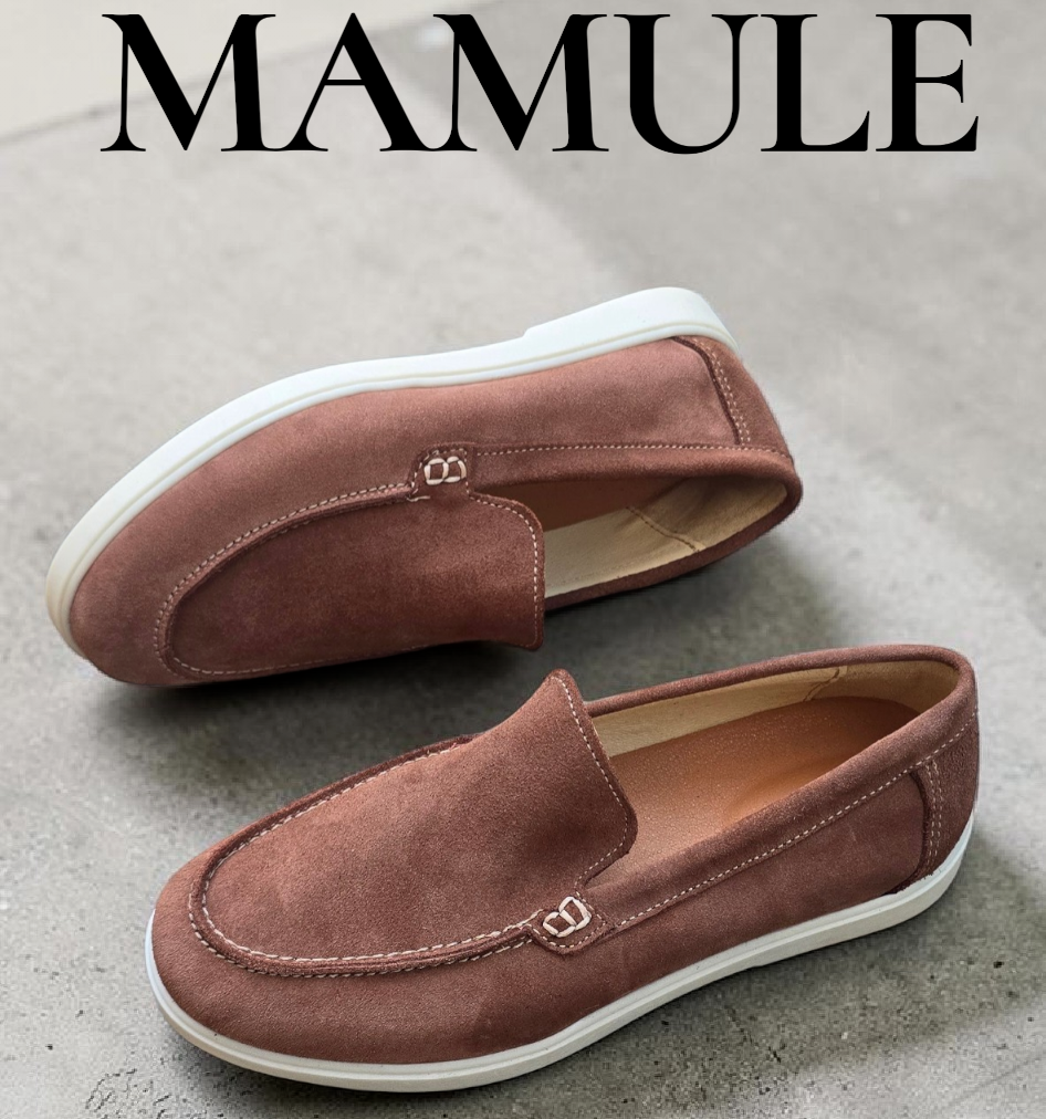 loafers Taupe Cuir Daim