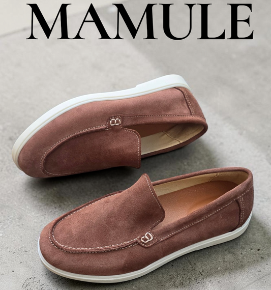 loafers Taupe Cuir Daim