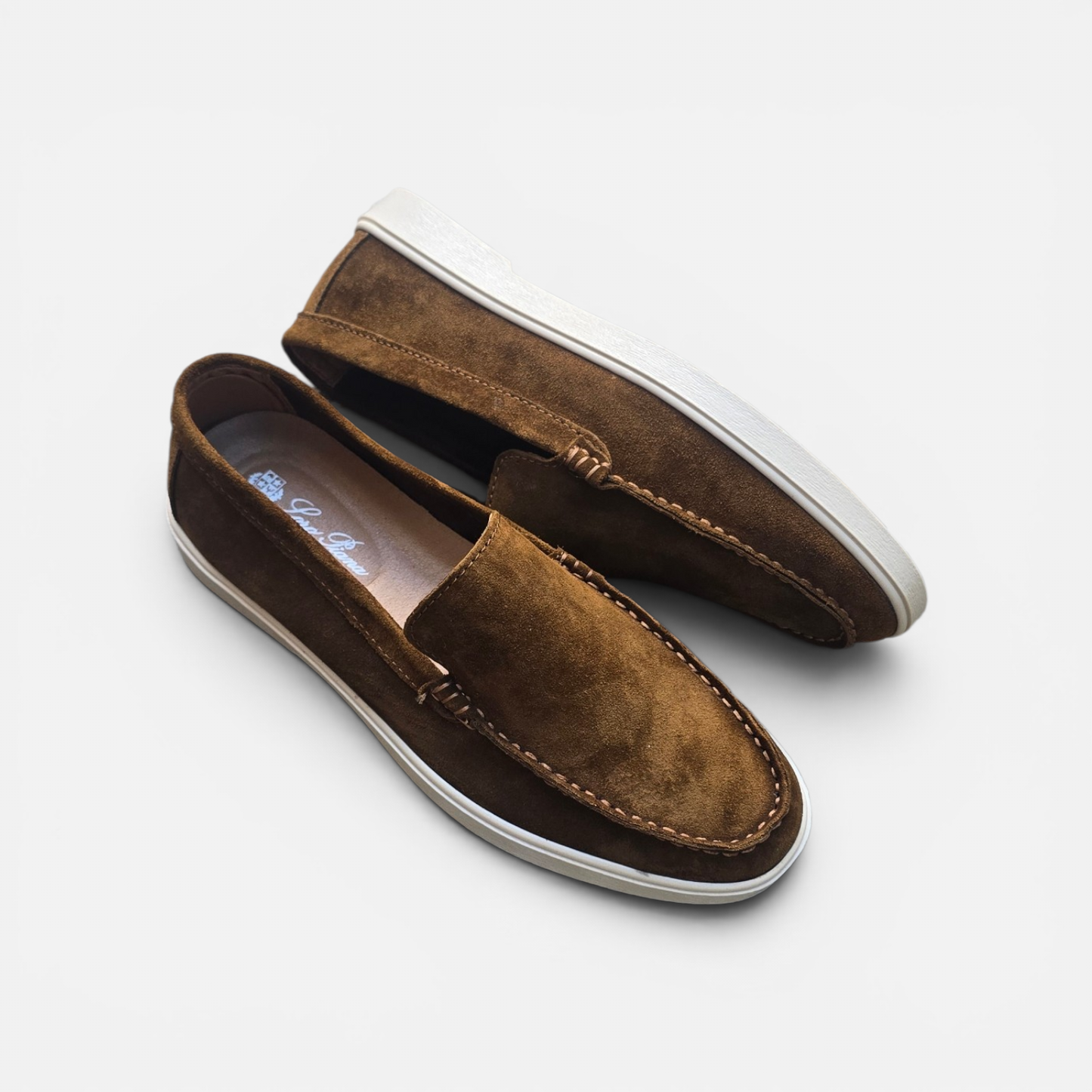 Loafers Tobacco Cuir Daim