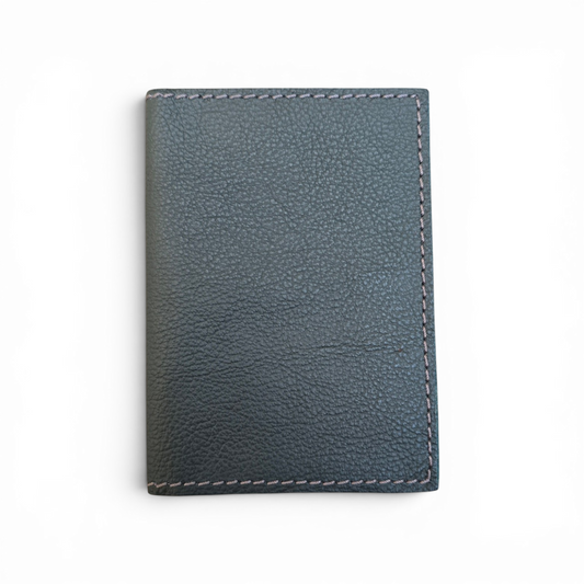 Porte-cartes Cuir Ardoise