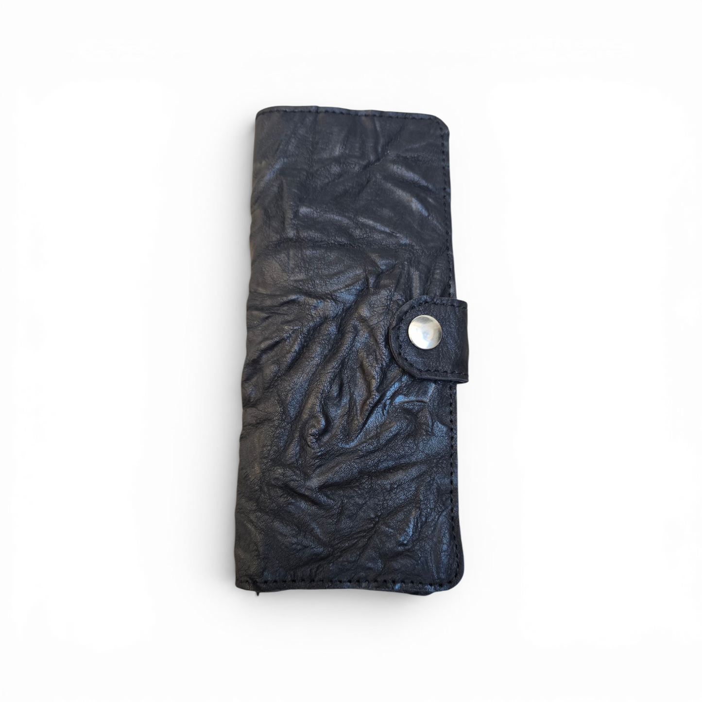 Pochette Froissé Noir