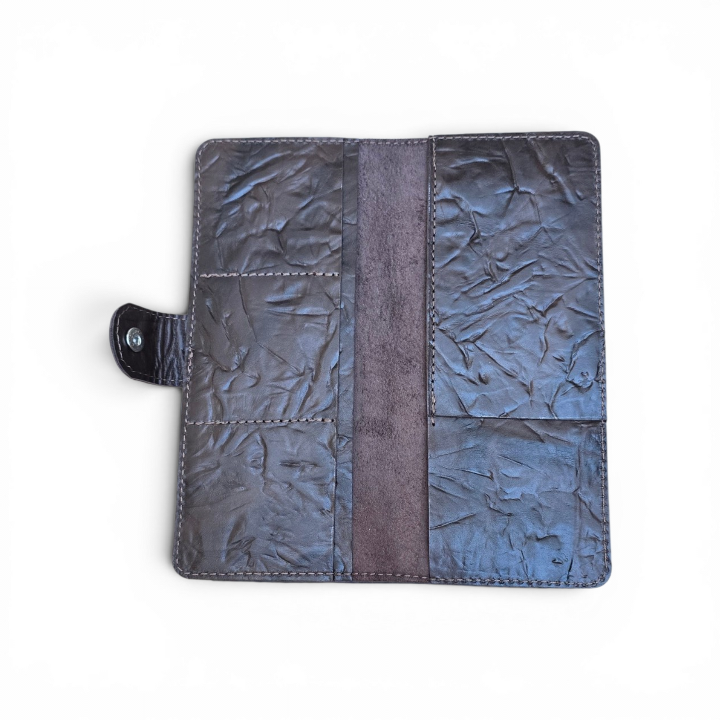 Pochette Froissé Marron