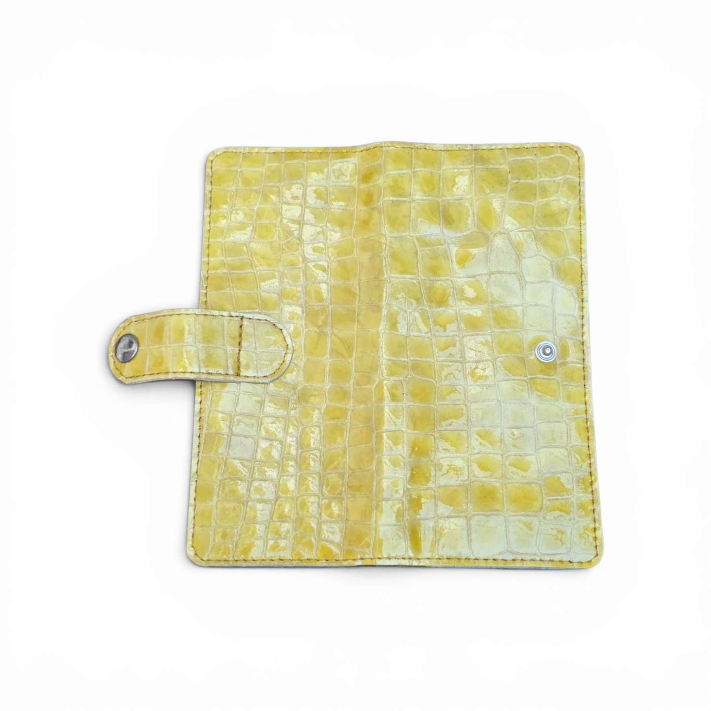 Pochette Croco Safran