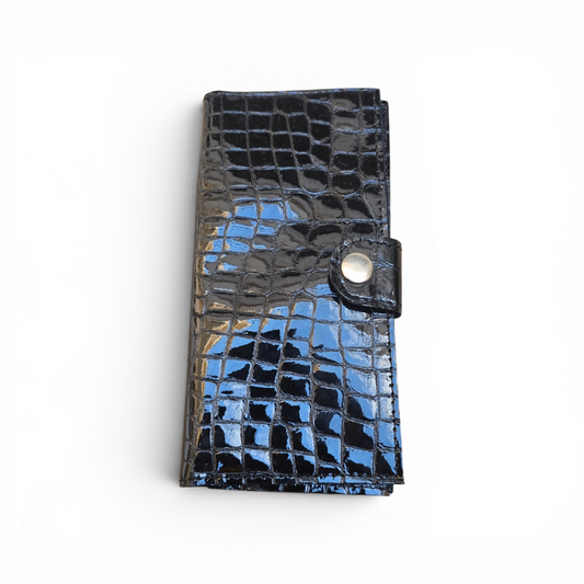 Pochette Croco Noir