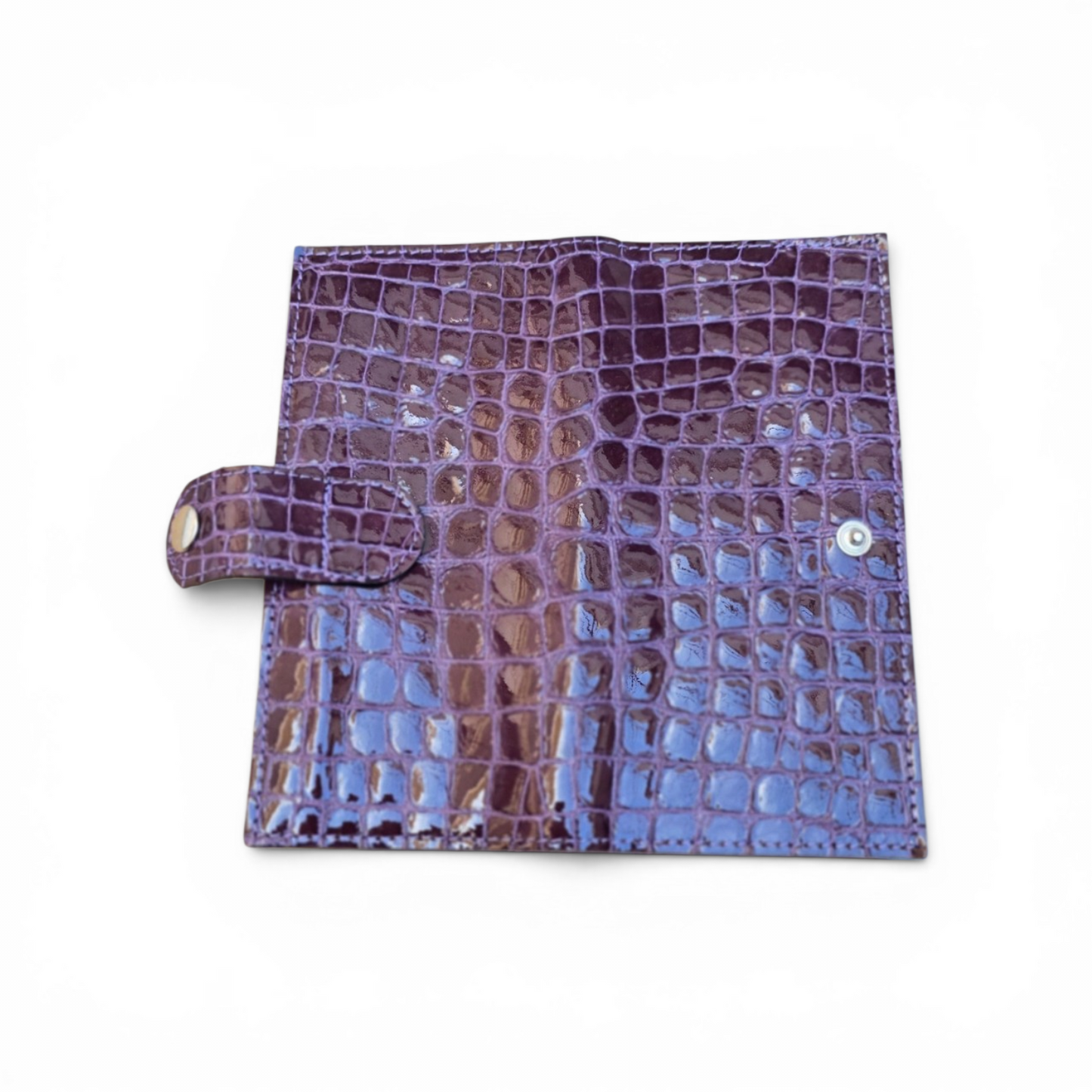 Pochette Croco Améthyste