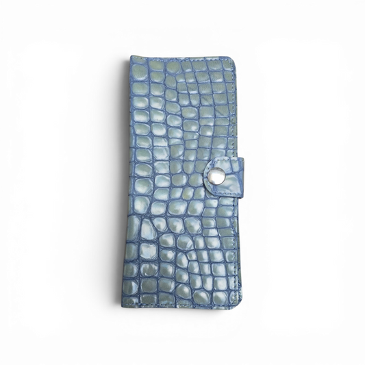 Pochette Croco Lagon
