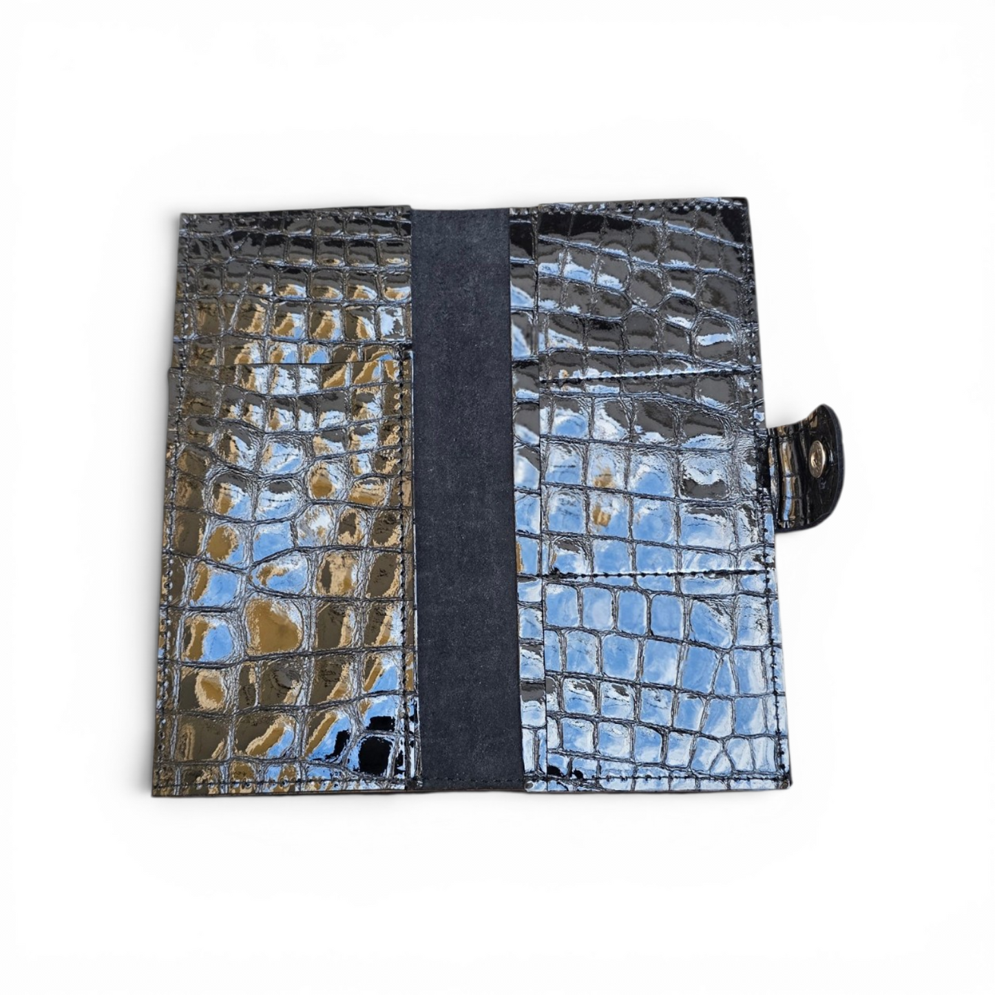 Pochette Croco Noir