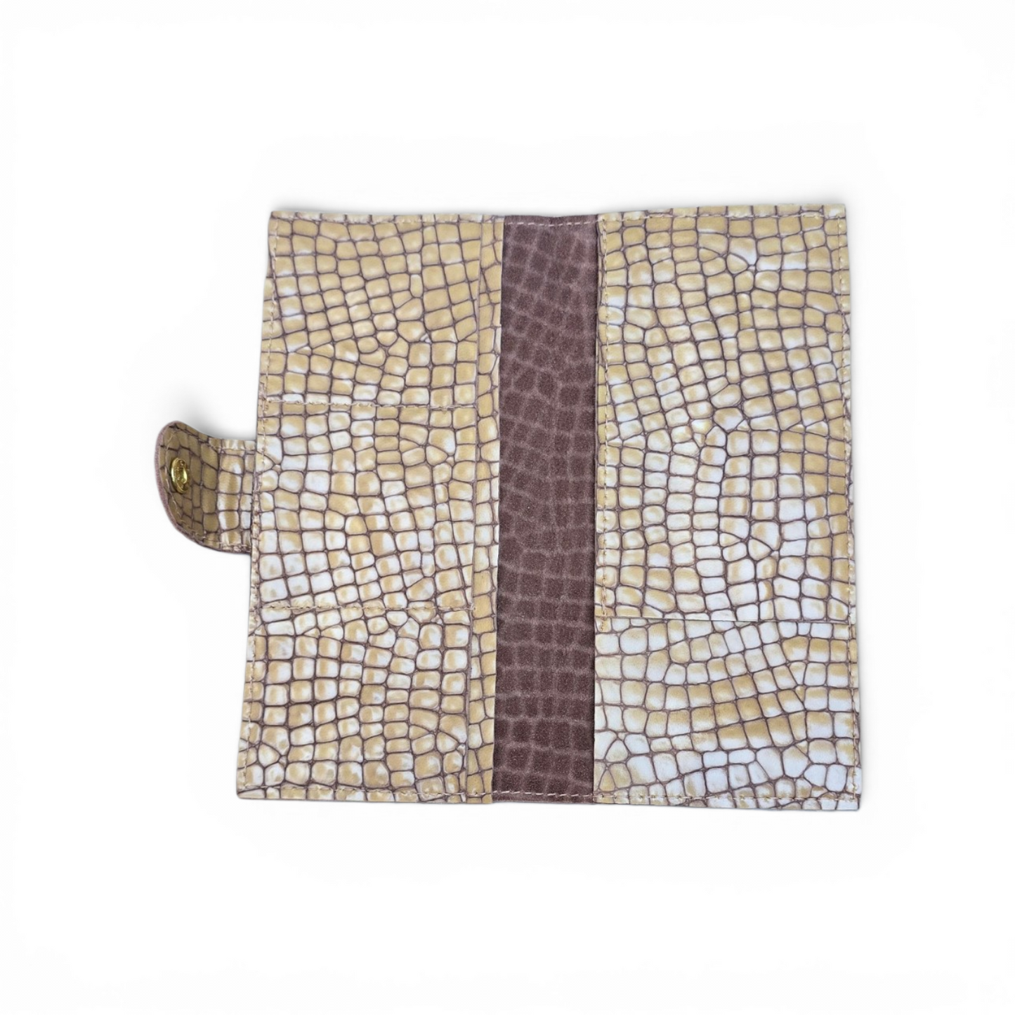 Pochette Croco Sable