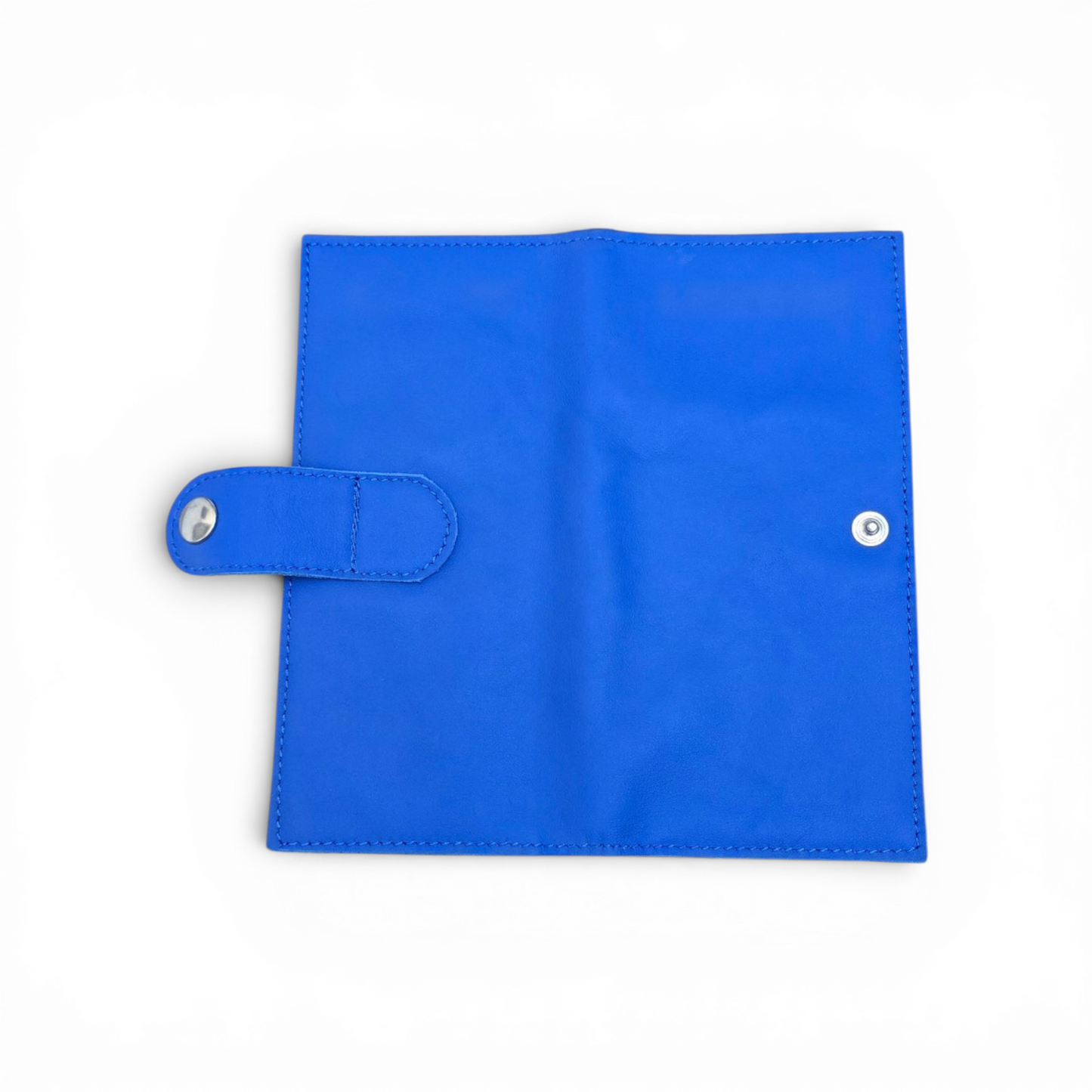 Pochette Cuir Cobalt