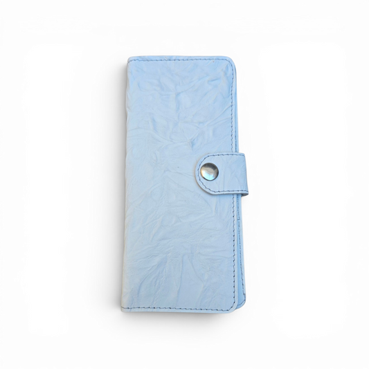 Pochette Froissé Blanc