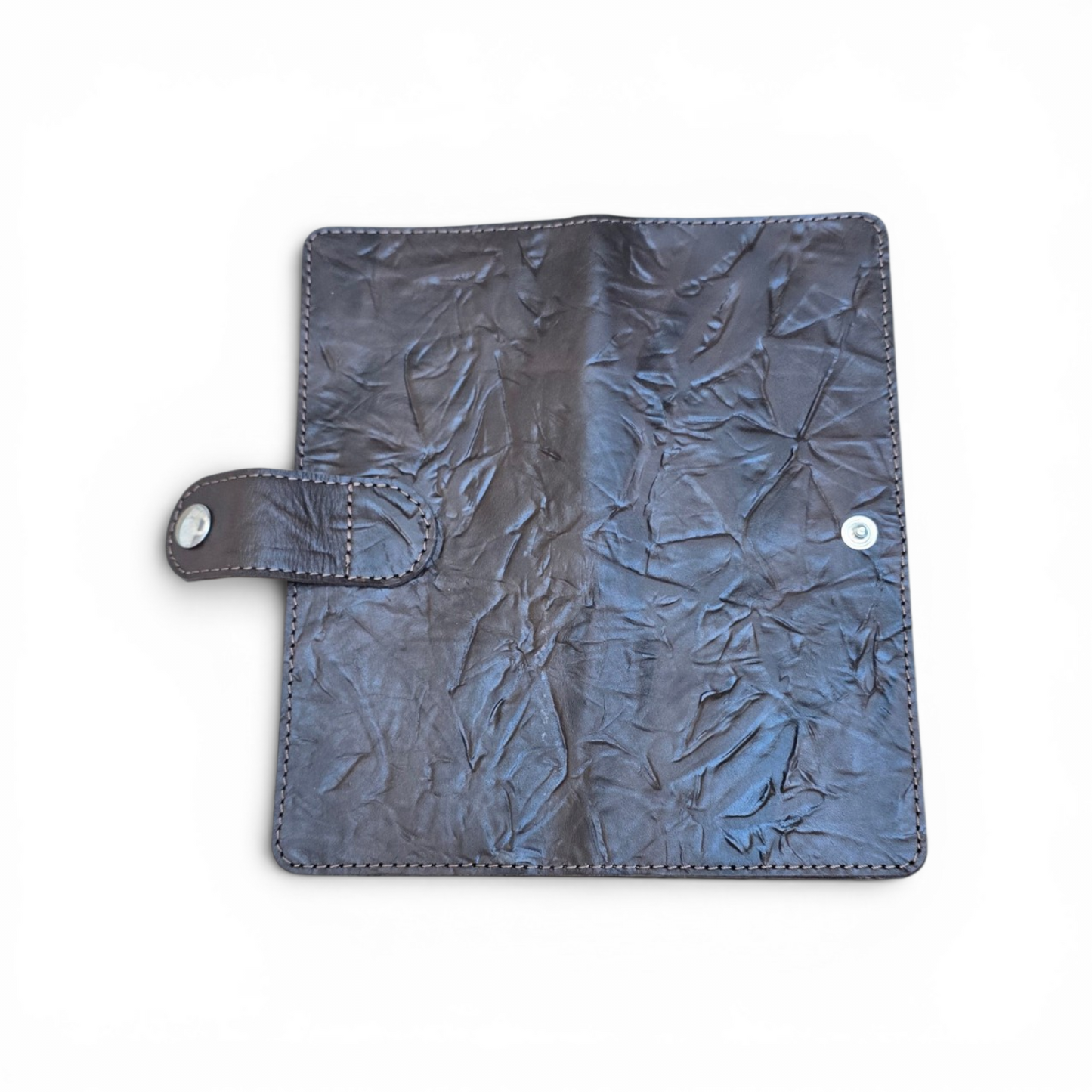 Pochette Froissé Marron