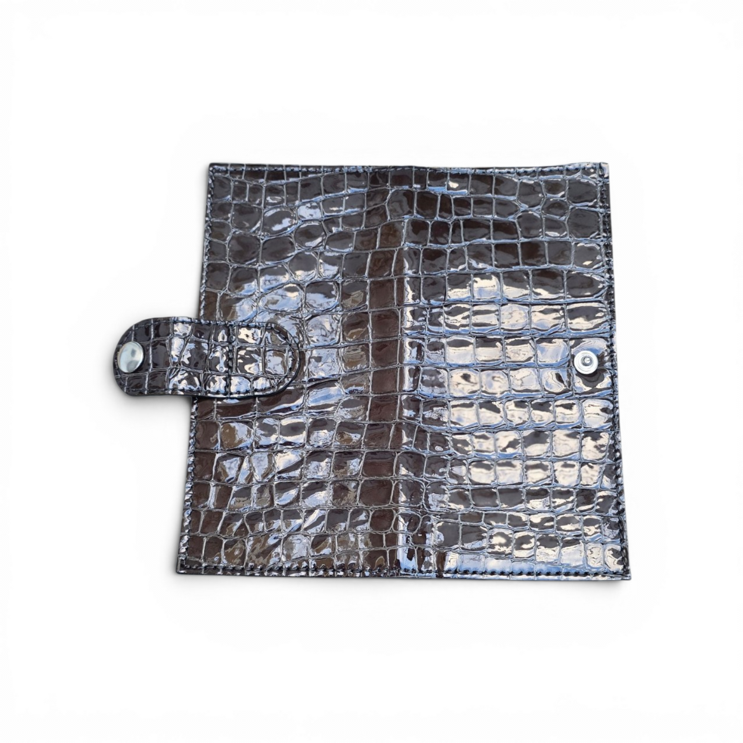 Pochette Croco Encre