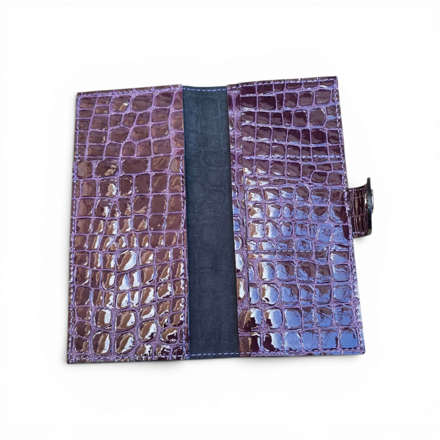 Pochette Croco Améthyste